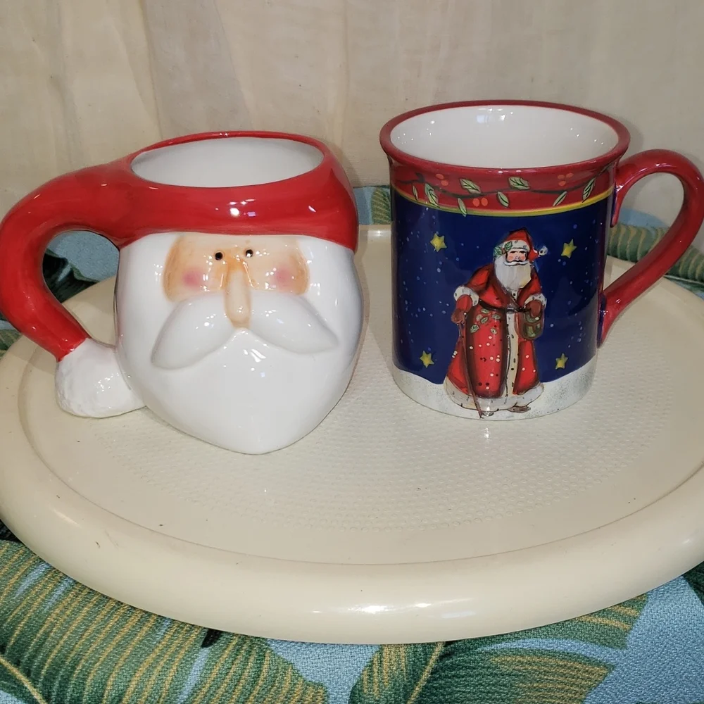 Christmas Mugs | Lot of 2